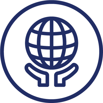Creating A Better World - Globe Symbol (355x355)
