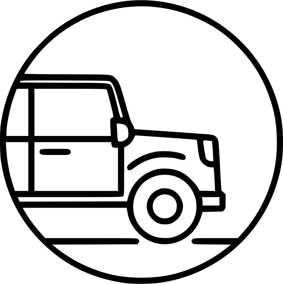 Jeep Svg Png Icon Free Download - Rocket Line Drawing (980x982)