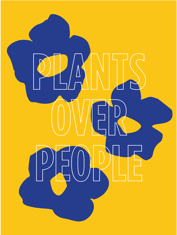 Plants Over People Print 18″ X 24″ - Graphic Design (1200x800)