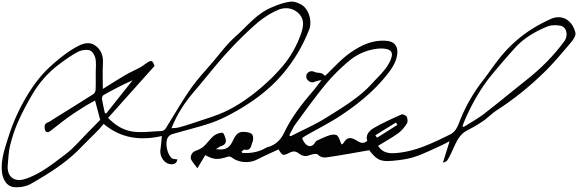 Michael Colglazier Signature - Calligraphy (585x220)