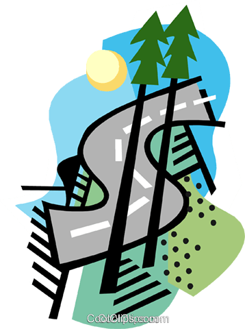 Business / Road To Success Royalty Free Vector Clip - Business / Road To Success Royalty Free Vector Clip (358x480)