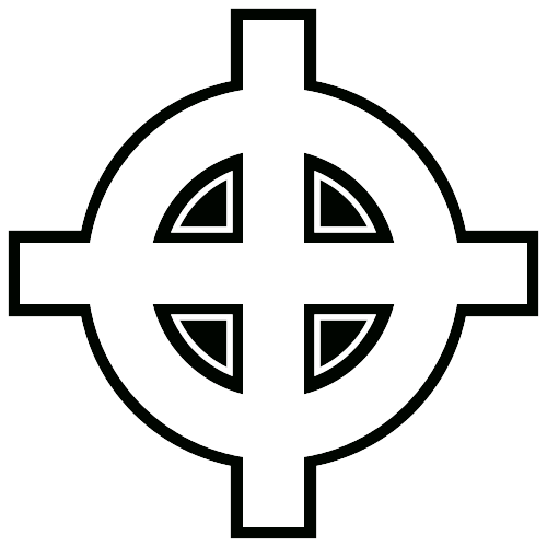 Celtic Cross Png - Cai Chinese Symbol (500x500)