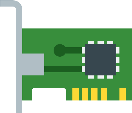 Update On The Computer Front - Ethernet Card Icon (528x528)