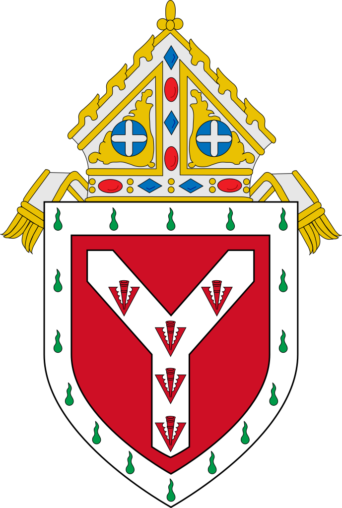 Roman Catholic Diocese Of Tulsa Coa - Roman Catholic Archdiocese Of Newark (689x1024)