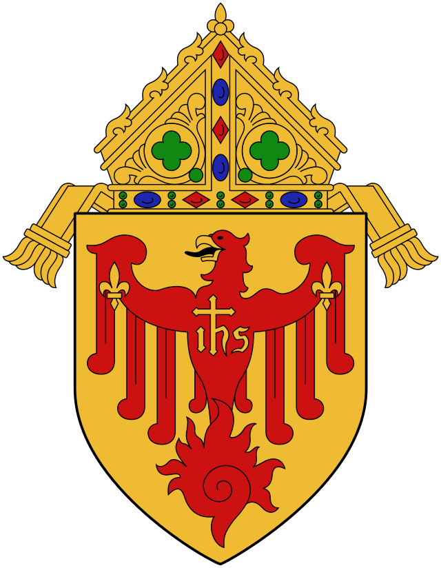Archdiocese Of Chicago Coat Of Arms - Archdiocese Of Chicago Logo (640x824)