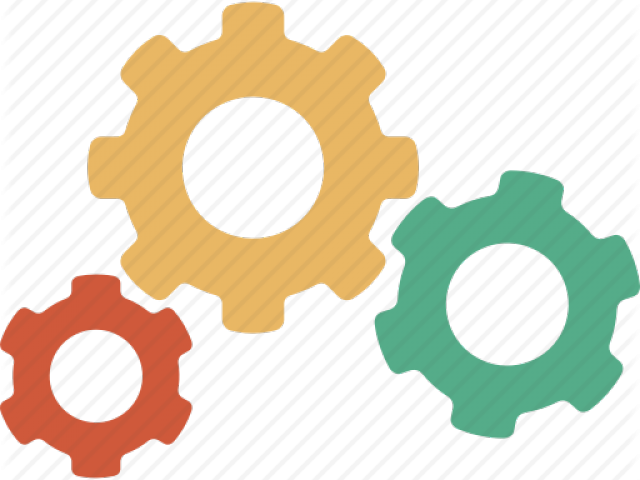 Gears Clipart Robot Gear - Circle (640x480)