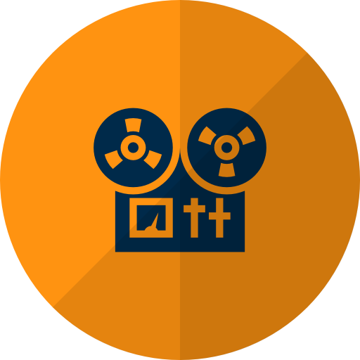 Reel, To, Reel, Tape, Recorder, Musical, Instrument - Prova Png Icon (512x512)