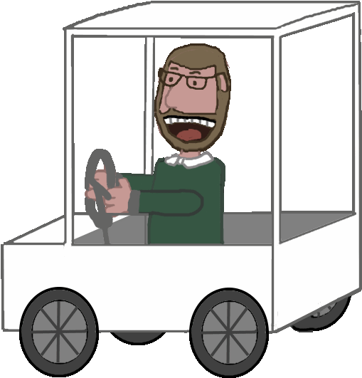 Golf Cart Cartoon Images Gif Animate Clipart Full Size - Golf Cart Gif Animate (509x531)
