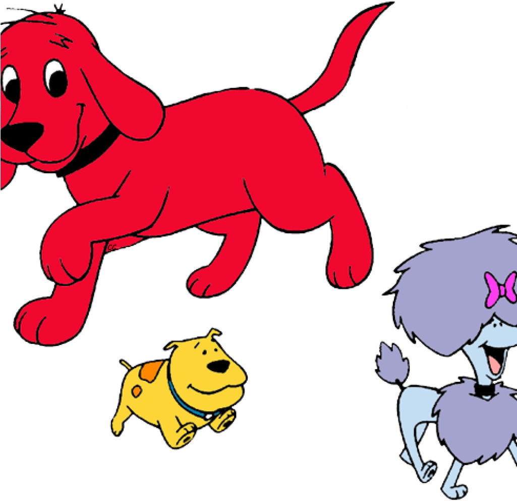 Clifford Clipart Clifford The Big Red Dog Clip Art - Clifford T Bone And Cleo (1024x1024)