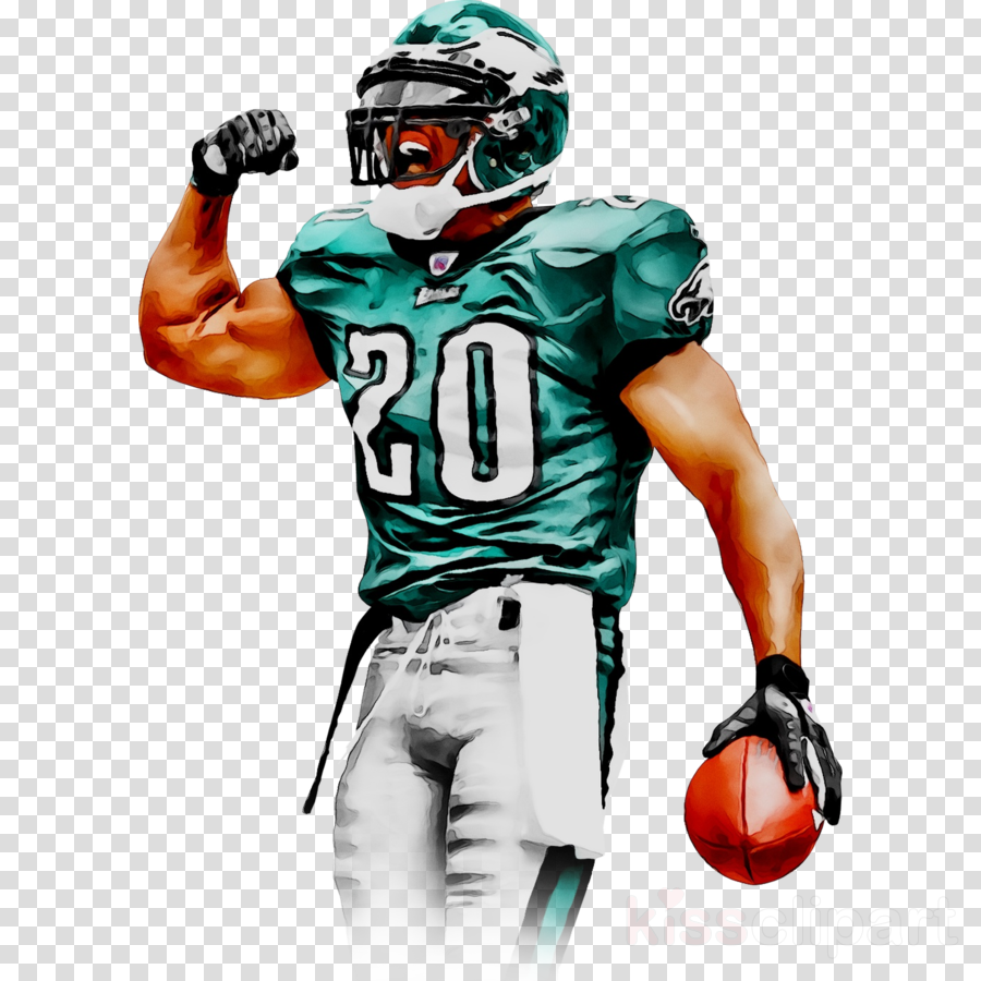 Nfl Player Png Clipart Philadelphia Eagles 1964 Nfl - Nfl Football Player Png (900x900)