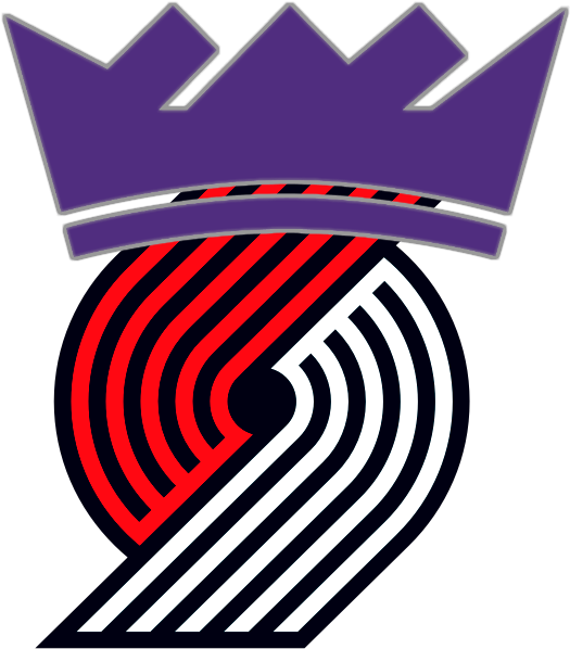Will The Blazers Blow The Kings Out - Portland Trail Blazers Logo Transparent (565x640)