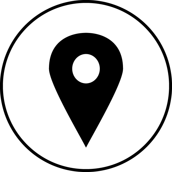 Address Pin Icon Circle - Circle (600x600)
