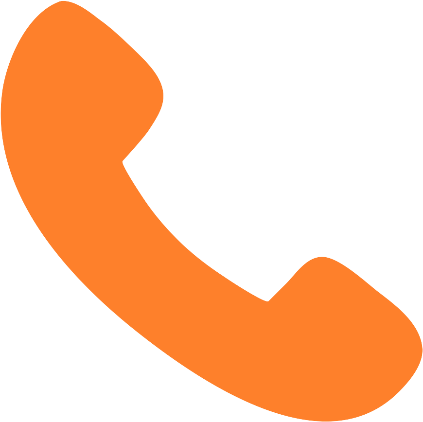 Home - Phone Icon Orange (1200x1200)