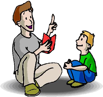 Parents Page The Spinney Primary School Supporting - Parents Teaching Their Child Cartoon (397x371)