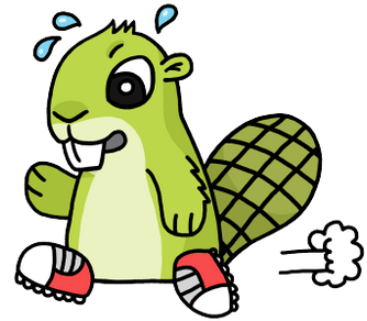 Running Adsy - Confused Animal Clip Art (400x400)