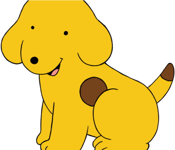 Yellow Dog Clipart - Yellow Dog Clip Art (640x480)