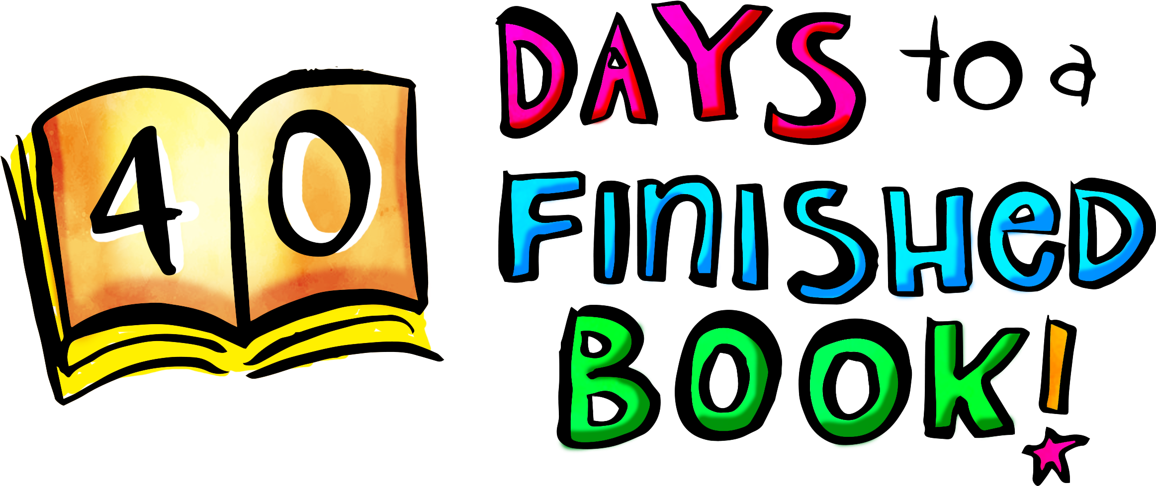 40 Days To A Finished Book - 40 Days To A Finished Book (2424x1070)
