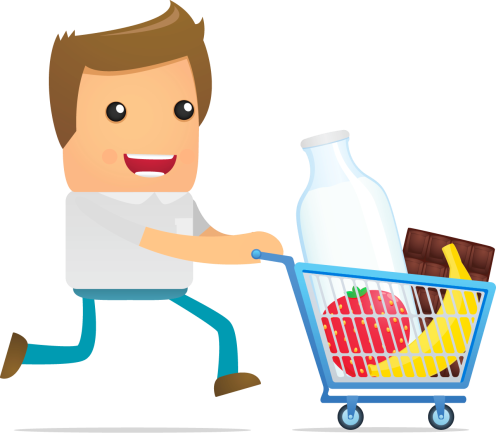 If You Gain Weight It Can Make Your Sleep Apnoea Worse - Cartoon Man Credit Card (496x433)