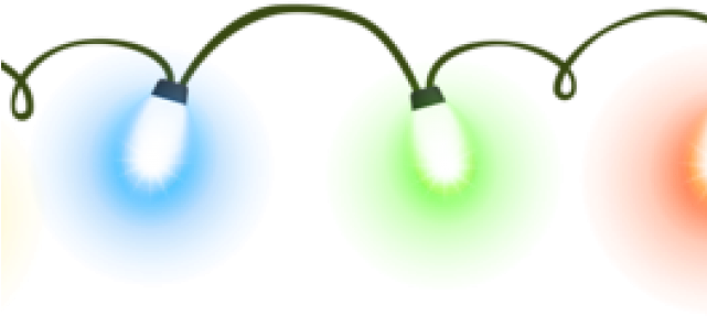 Christmas Lights Clipart Border Transparent - Christmas Lights Clipart Border Transparent (640x480)