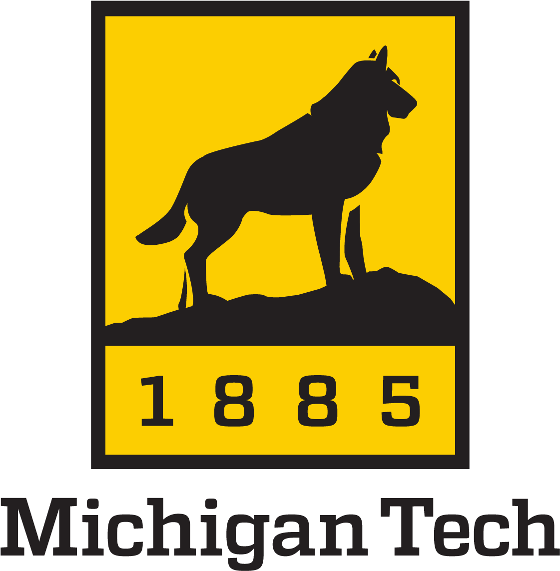 Mi Tech University Logo, Michigan Technological - Ancient Dog Breeds (1200x1200)