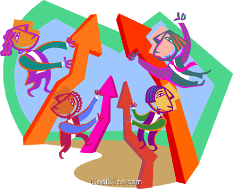 Business People Getting Ahead Of Things Royalty Free - Human Resources Clip Art (480x391)