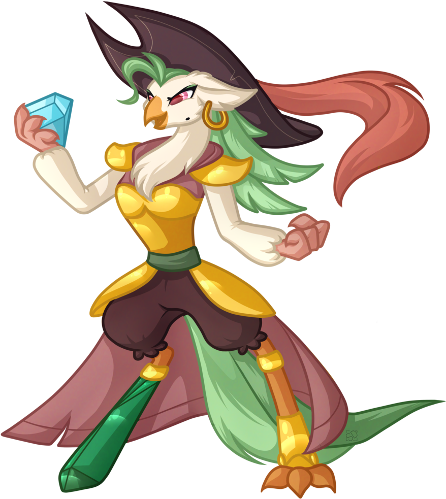 Absurd Res, Anthro, Artist - Captain Celaeno Fanart (931x1024)