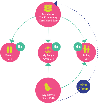 The Parents Preserve Their Baby's Umbilical Cord Stem - Stem Cell Preservation Uses (415x438)