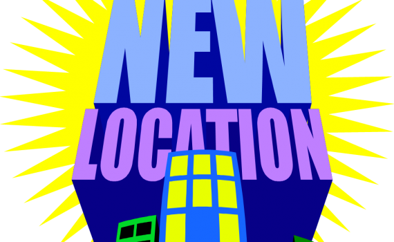 Our New Location - Graphic Design (570x350)