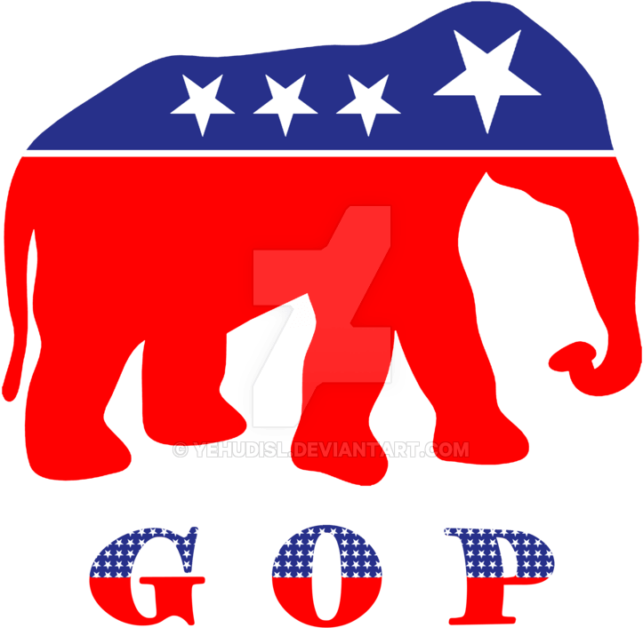 Republican Party Elephant - Gop Elephant (900x900)