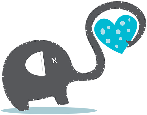 Let Your Worriphant Take Your Worries Away - Illustration (618x482)