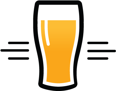 Gold Coast Ipa Beer Icon - Beer (397x321)