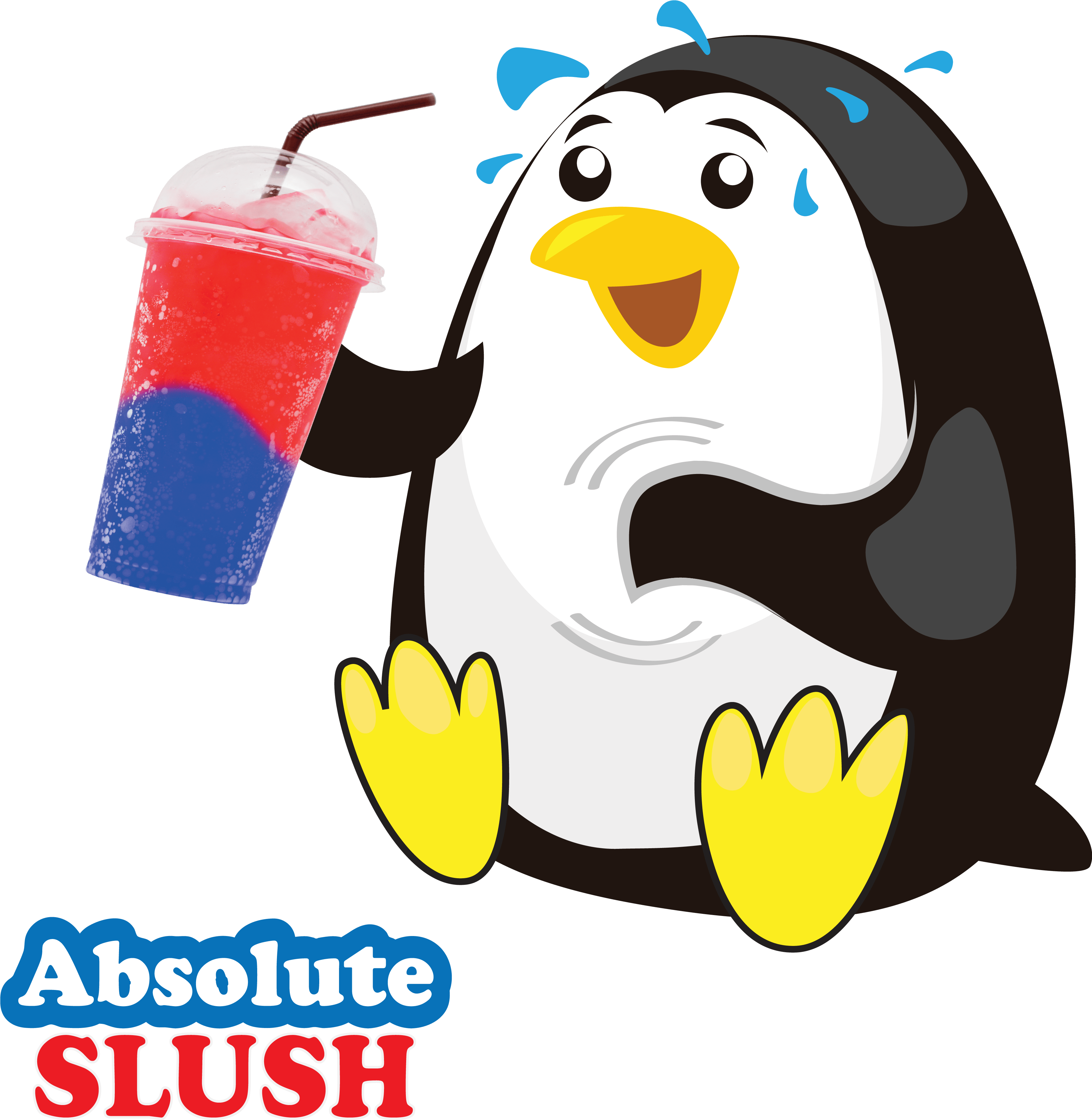 Absolute Slush Logo - Cartoon (3642x3835)