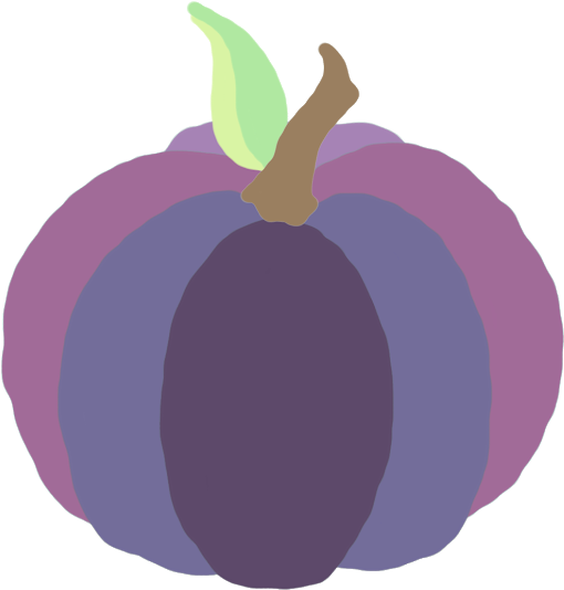 Purple Pumpkin Clip Art Free - Eggplant (620x620)
