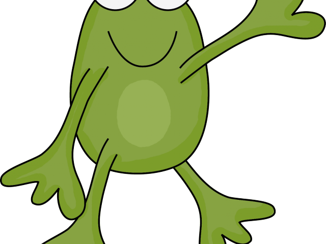 Frog Clipart Water - Clip Art (640x480)