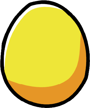 Free Egg Png Transparent Images Download Free Clip - Golden Egg Cartoon Png (336x398)