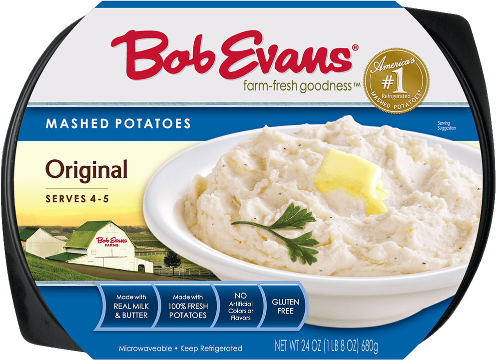 Bob Evans Original Mashed Potatoes - Bob Evans Mashed Potatoes (1000x1000)