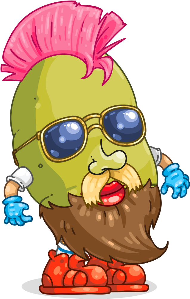 Señor Phoenix Potato - Illustration (1024x1024)
