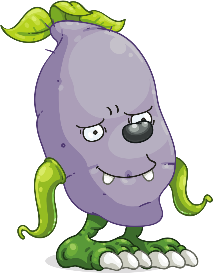 Jacksparrow's Crazy Potato - Cartoon (1024x1024)