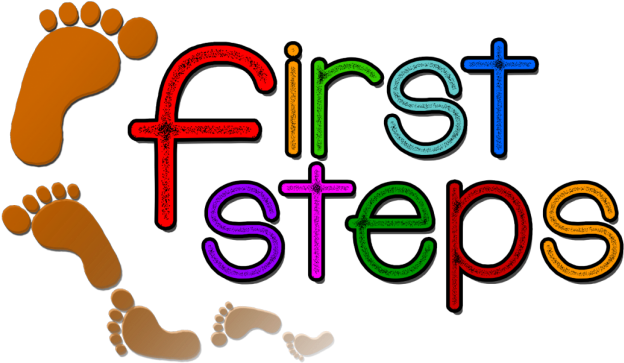 It is the first step. First steps. step логотип картинки.
