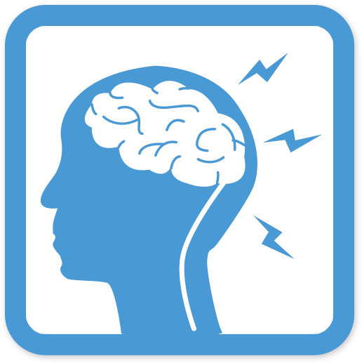 Stroke Awareness - Brain Stroke Icon Png (596x593)