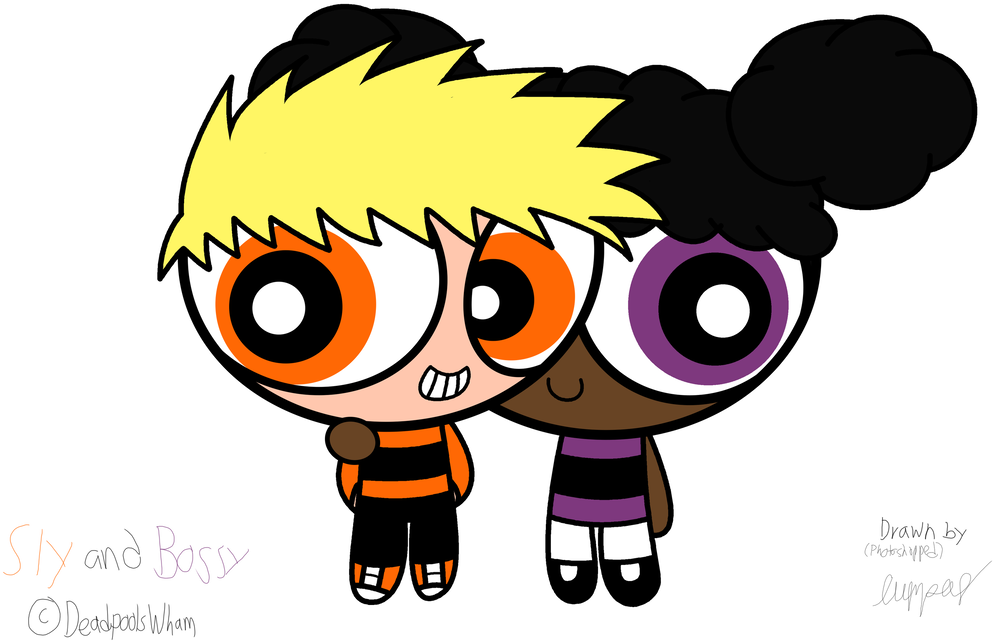 Sly And Bossy By Vincentlumpas - Cartoon (1024x724)