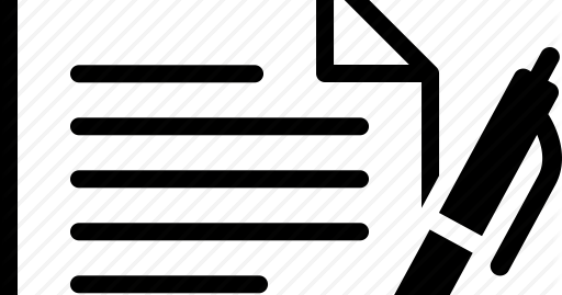 Contract Clip Art Black And White (512x269)