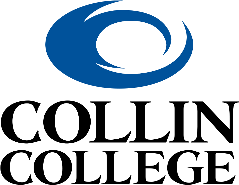 Clip Art Free Stock Collin College - Collin County Community College Logo (1000x1000)