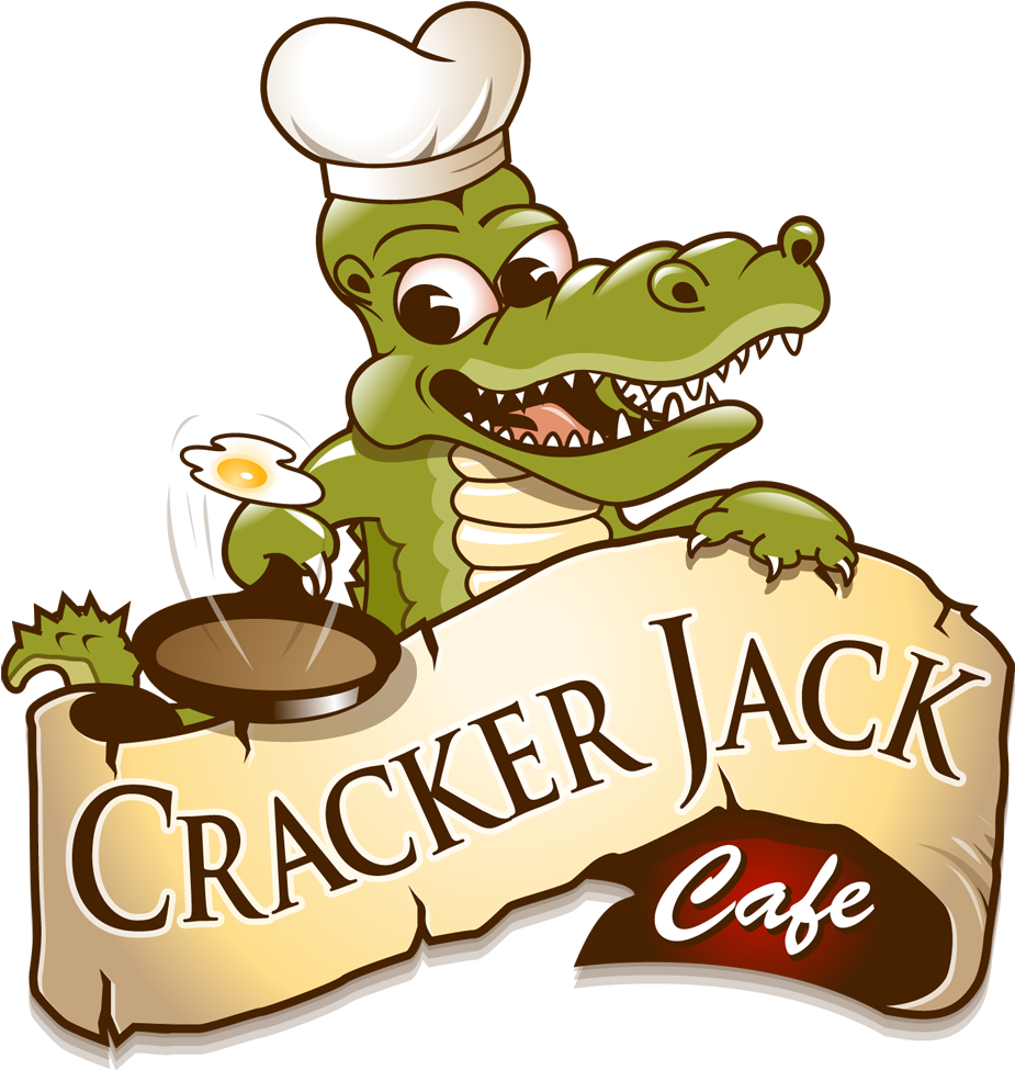Originally Cracker Jack Café, The Breakfast Shack Was - Cartoon (1000x1041)