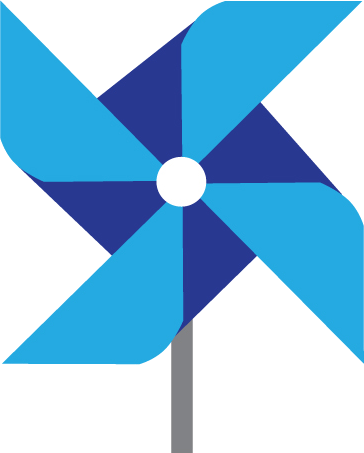 More Free Prevention Png Images - Child Abuse Month Pinwheel (364x453)