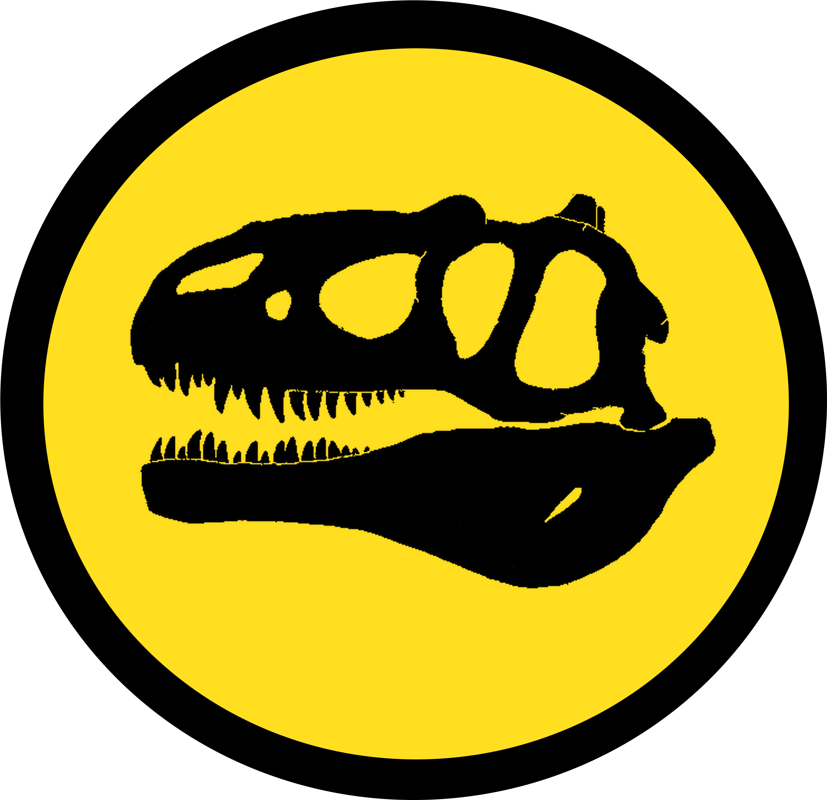 Jurassic Park Logopng Symbol - Jurassic Park Paddock Signs (2927x2905)