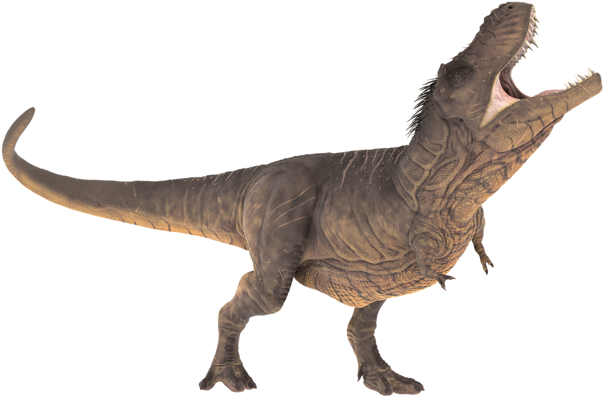 Clip Art Dinosaurs From Jurassic World - T Rex Roar Transparent (1280x1280)