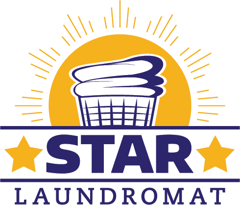 Laundromat & Laundry Services - Star Laundry Logo (490x418)