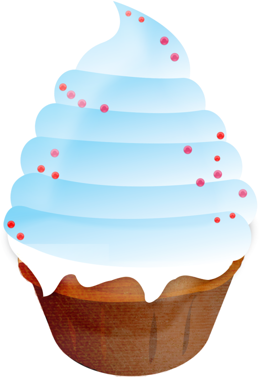 Фотки Clip Art, Cupcake, Kage, Paller - Soy Ice Cream (558x800)
