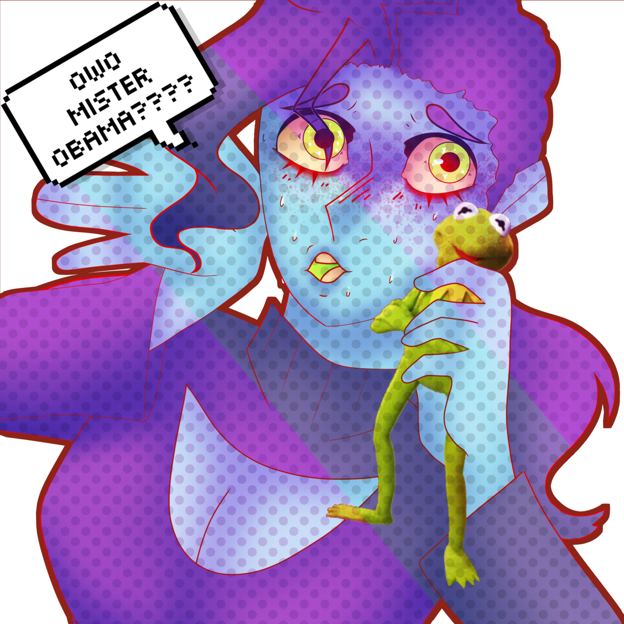 Ring Ring, Bitch - Cartoon (1280x1280)